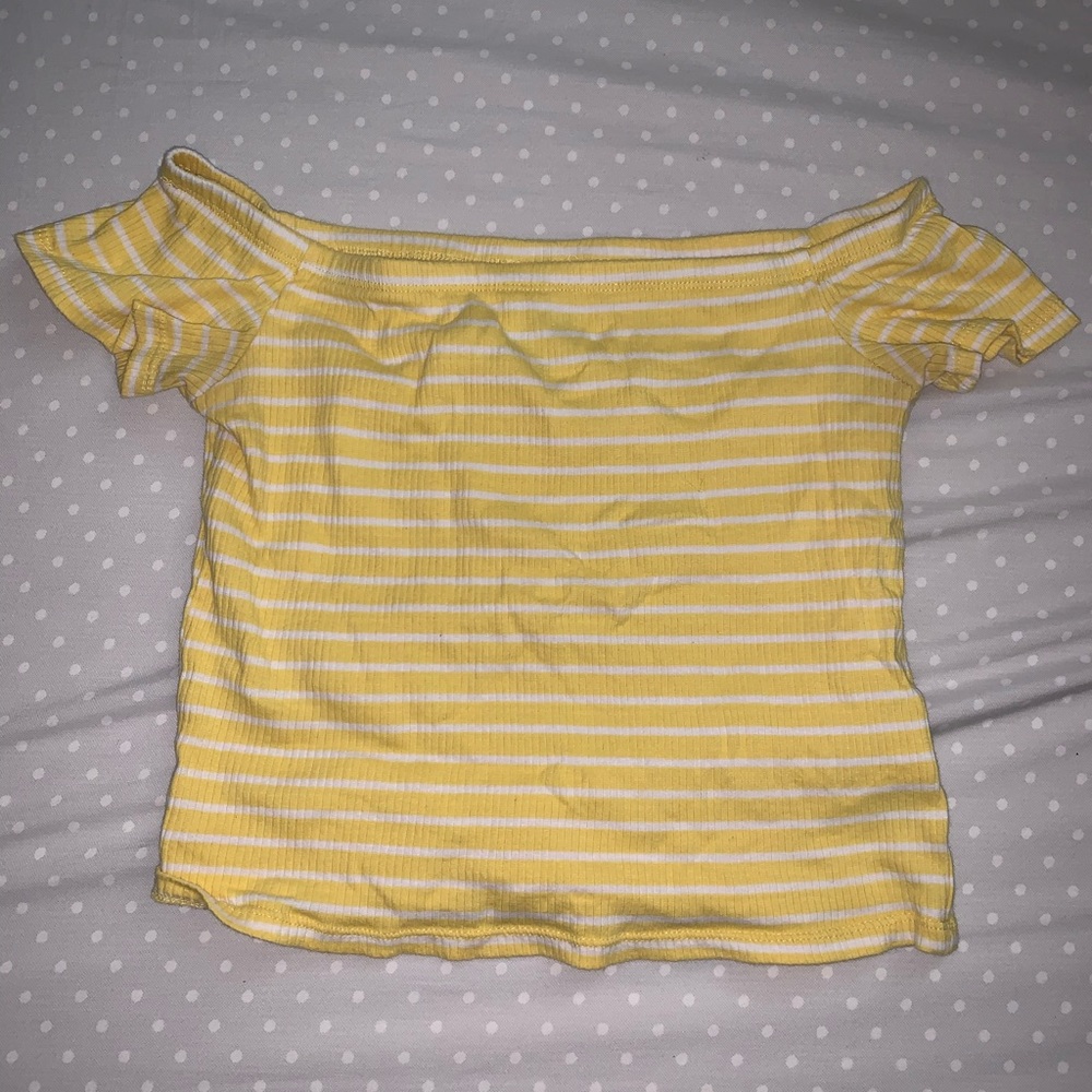 Off the shoulder shirt